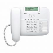 Телефон Gigaset DA710, память 100 номеров, спикерфон, тональный/импульсный режим, повтор, белый, S30350-S213S302