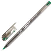 Ручка шариковая масляная PENSAN «My-Tech», ЗЕЛЕНАЯ, игольчатый узел 0,7 мм, линия 0,35 мм, 2240/25