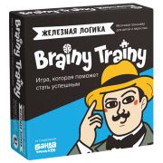 Игра головоломка развивающая «BRAINY TRAINY. Железная логика» 80 карточек, BRAINY TRAINY, УМ548
