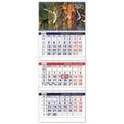 Календарь квартальный с бегунком 2023 г., 3 блока, 3 гребня, ОФИС, «Тонкости вкуса», HATBER, 3Кв3гр3_26665