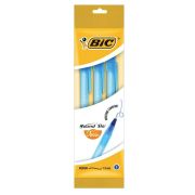 Ручки шариковые BIC «Round Stic», НАБОР 3 шт., СИНИЕ, узел 1 мм, линия письма 0,32 мм, пакет, 9021522