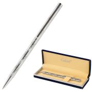 Ручка подарочная шариковая GALANT «ASTRON SILVER», корпус серебристый, детали хром, узел 0,7 мм, синяя, 143527