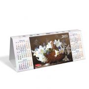 Календарь-домик настольный с высечкой, 2023 г., «Ассорти» (5 дизайнов), HATBER, КД6