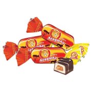 Конфеты шоколадные СЛАВЯНКА «Лёвушка», желейные со сгущенным молоком, 1000 г, пакет, 40664
