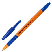 Ручка шариковая с грипом ERICH KRAUSE «R-301 Grip», СИНЯЯ, корпус оранжевый, узел 0,7 мм, линия письма 0,35 мм, 39531