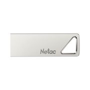 Флеш-диск 64 GB NETAC U326, USB 2.0, металлический корпус, серебристый, NT03U326N-064G-20PN