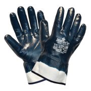 Перчатки хлопковые DIGGERMAN КП, нитриловое покрытие (облив), размер 11 (XXL), синие, ПЕР318