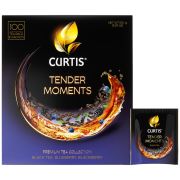 Чай CURTIS «Tender Moments» черный со вкусом ягод и мяты, 100 пакетиков в конвертах по 1,5 г, 102121