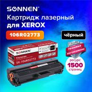 Картридж лазерный SONNEN (SX-106R02773) для XEROX Phaser 3020/3020BI/WC3025/3025BI/3025NI, ресурс 1500 стр., 364085