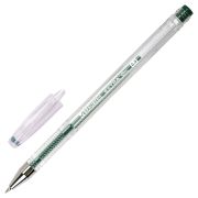 Ручка гелевая BRAUBERG «EXTRA», ЗЕЛЕНАЯ, корпус прозрачный, узел 0,5 мм, линия 0,35 мм, 143904