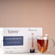 Чай TEATONE «Английский завтрак», 100 стиков по 1,8 г, картонная коробка, 1255