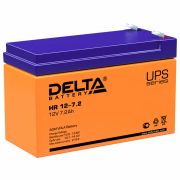 Аккумуляторная батарея для ИБП любых торговых марок, 12 В, 7,2 Ач, 151х65х94 мм, DELTA, HR 12-7.2