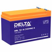 Аккумуляторная батарея для ИБП любых торговых марок, 12 В, 9 Ач, 151х65х94 мм, DELTA, HRL 12-9 (12-34W) X, HRL12-9(1234W)X