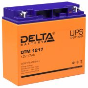 Аккумуляторная батарея для ИБП любых торговых марок, 12 В, 17 Ач, 181х77х167 мм, DELTA, DTM 1217