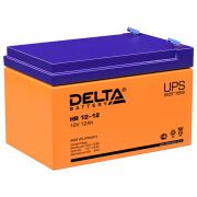 Аккумуляторная батарея для ИБП любых торговых марок, 12 В, 12 Ач, 151х98х95 мм, DELTA, HR 12-12