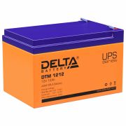 Аккумуляторная батарея для ИБП любых торговых марок, 12 В, 12 Ач, 151х98х95 мм, DELTA, DTM 1212