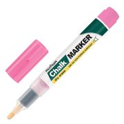 Маркер меловой MUNHWA «Chalk Marker», 3 мм, РОЗОВЫЙ, сухостираемый, для гладких поверхностей, CM-10
