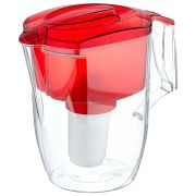 Кувшин-фильтр для очистки воды АКВАФОР «Гарри А5», 3,9 л, со сменной кассетой, красный, 501734