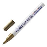 Маркер-краска лаковый MUNHWA «Extra Fine Paint Marker», ЗОЛОТОЙ, 1 мм, нитро-основа, EFPM-07
