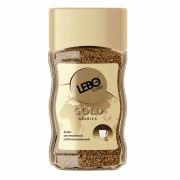 Кофе растворимый LEBO «Gold» 100 г, стеклянная банка, сублимированный
