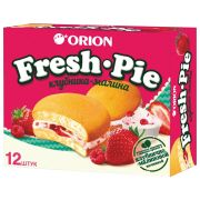 Печенье ORION «Fresh-Pie Strawberry-raspberry», клубника-малина, 300 г (12 штук х 25 г), О0000017465