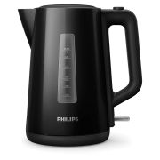 Чайник PHILIPS HD9318/20, 1,7 л, 2200 Вт, закрытый нагревательный элемент, пластик, черный