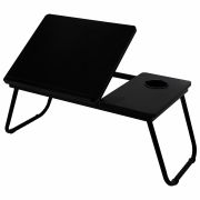 Столик складной для ноутбука/завтрака BRABIX BT-004 (560х320х270 мм), регулировка наклона, черный, 532905