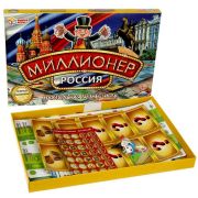 Настольная бизнес-игра «Миллионер», АССОРТИ, 330х220х30 мм, УМНЫЕ ИГРЫ