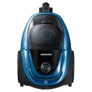 Пылесос SAMSUNG VC18M3120VU/EV с контейнером «циклон», 1800 Вт, мощность всасывания 380 Вт, голубой