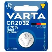 Батарейка литиевая VARTA ELECTRONICS CR2032 «таблетка, дисковая, кнопочная» 1 шт., блистер, 6032101401