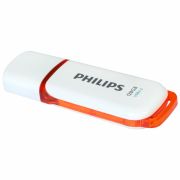 Флеш-диск 128 GB PHILIPS SNOW, разъем USB 3.0, желтый, FM12FD75B/97