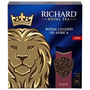 Чай RICHARD «Royal legend of Africa» черный, 100 пакетиков в конвертах по 2 г, 102735