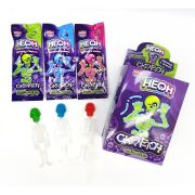 Карамель на неоновой палочке «Неон Скелетон», 10 г, КАНДИ КЛАБ, CAR193-1