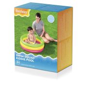 Надувной бассейн детский «Лето» с надувным дном, 70х24 см, 41 л, от 2 лет, BESTWAY, 51128