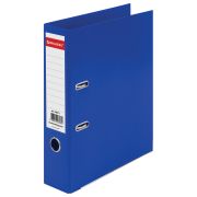 Папка-регистратор BRAUBERG «EXTRA», 75 мм, синяя, двустороннее покрытие пластик, металлический уголок, 228571
