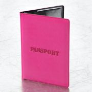 Обложка для паспорта STAFF, мягкий полиуретан, «ПАСПОРТ», розовая, 237605