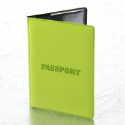 Обложка для паспорта STAFF, мягкий полиуретан, «ПАСПОРТ», салатовая, 237607