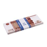 Деньги шуточные «5000 рублей», упаковка с европодвесом, AD0000112
