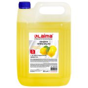 Мыло-крем жидкое 5 л, ЛАЙМА PROFESSIONAL «Лимон», с антибактериальным эффектом, 600190