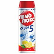 Чистящее средство 480 г, ПЕМОЛЮКС Сода-5, «Лимон», порошок, 2415944