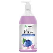 Мыло-крем жидкое 1 л GRASS MILANA «Черника в йогурте», дозатор, 126301