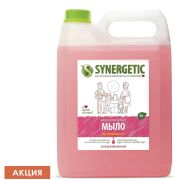 Мыло жидкое 5 л SYNERGETIC, «Аромамагия» гипоаллергенное, биоразлагаемое, ЭКО, 105504