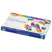Пластилин классический ГАММА «Классический», 18 цветов, 360 г, со стеком, картонная упаковка, 281035