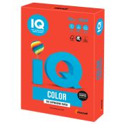 Бумага цветная IQ color, А4, 160 г/м2, 250 л., интенсив, кораллово-красная, CO44
