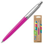 Ручка шариковая PARKER «Jotter Orig Magenta», корпус розовый, детали хром, блистер, синяя, 2075996