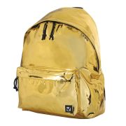 Рюкзак BRAUBERG молодежный, сити-формат, «Винтаж», светло-золотой, 41х32х14 см, 227094