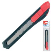 Нож канцелярский 18 мм MAPED (Франция) «Start», фиксатор, корпус черно-красный, европодвес, 018211