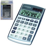 Калькулятор карманный CITIZEN CPC-112WB (120х72 мм), 12 разрядов, двойное питание