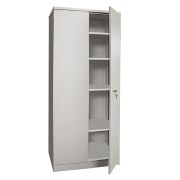 Шкаф металлический офисный НАДЕЖДА «ШМС-4», 1850х756х452 мм, разборный, 2 места
