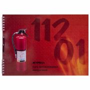 Журнал регистрации инструктажа по пожарной безопасности, 50 л., картон, на гребне, А4 (204х290 мм), 18с1-50